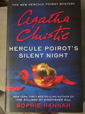 Agatha Christie, Hercule Poirot's Silent Night Book by Sophie Hannah